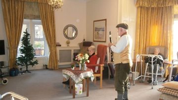 Musical start to new decade at Penrith care home